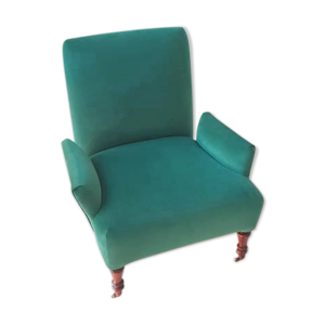 fauteuil crapaud velours