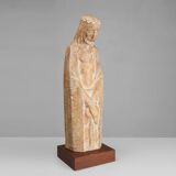 Religious Statue Jesus Christ in Art Deco style by belgian artist André Tea