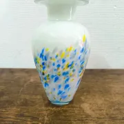 Vintage glass art vase Hans Jürgen Richartz 23 cm