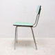 Paire de chaises café en formica de couleur tchécoslovaque, années 1960