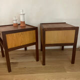 Vintage teak bedside tables – Gillis Lundgren “System” – IKEA 1960