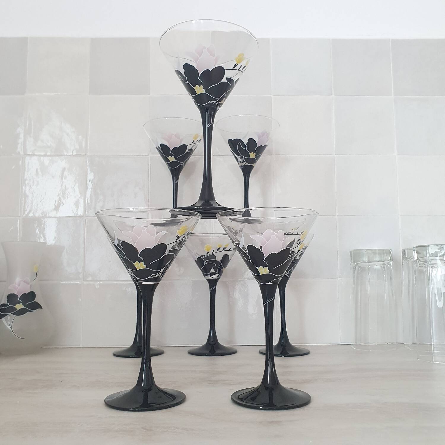Luminarc Anais cocktail glasses