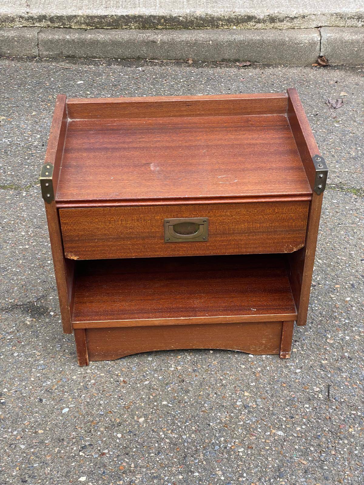 Scandinavian bedside table boat by Gautier France