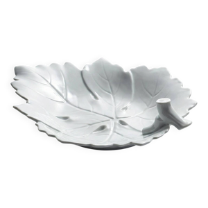 coupe feuille de vigne - porcelaine