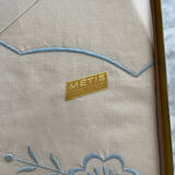 Embroidered sheet