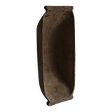 Large Wabi Sabi Carved Wood Bowl