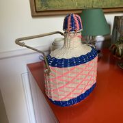 Large Scoubidou water bottle with golden handle