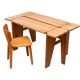 Unique Rauni Peippo Apila Pine  table Finland 1960