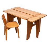 Unique Rauni Peippo Apila Pine  table Finland 1960