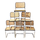 Set of 6 B32 Dining Chairs by Marcel Breuer