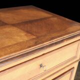 Magnificent 19th century secretary in walnut veneer.