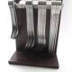 Danish modernist stainless steel 31 pc  EASY monobloc 1960s flatware cutlery set by Lundtofte