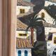 Huile sur toile originale – « Malaga, Espagne » par Tage Gavik – Signé
