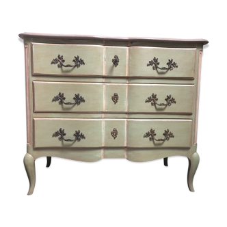 Chest of drawer Louis XV style crossbow