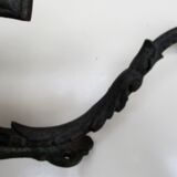 Old decorated cast iron pad