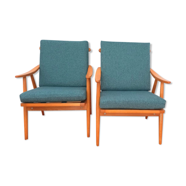 Fauteuils tchécoslovaques de TON, années 1960, Set de 2
