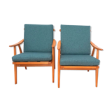 Czechoslovakian Armchairs from TON, 1960s, Set of 2
