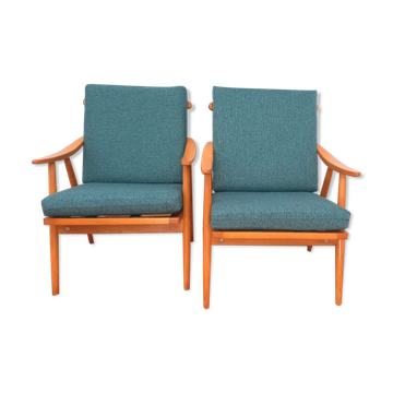 Fauteuils tchécoslovaques de TON, années 1960, Set de 2