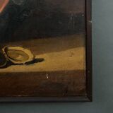 Oil on canvas still life with lobster early 20th century