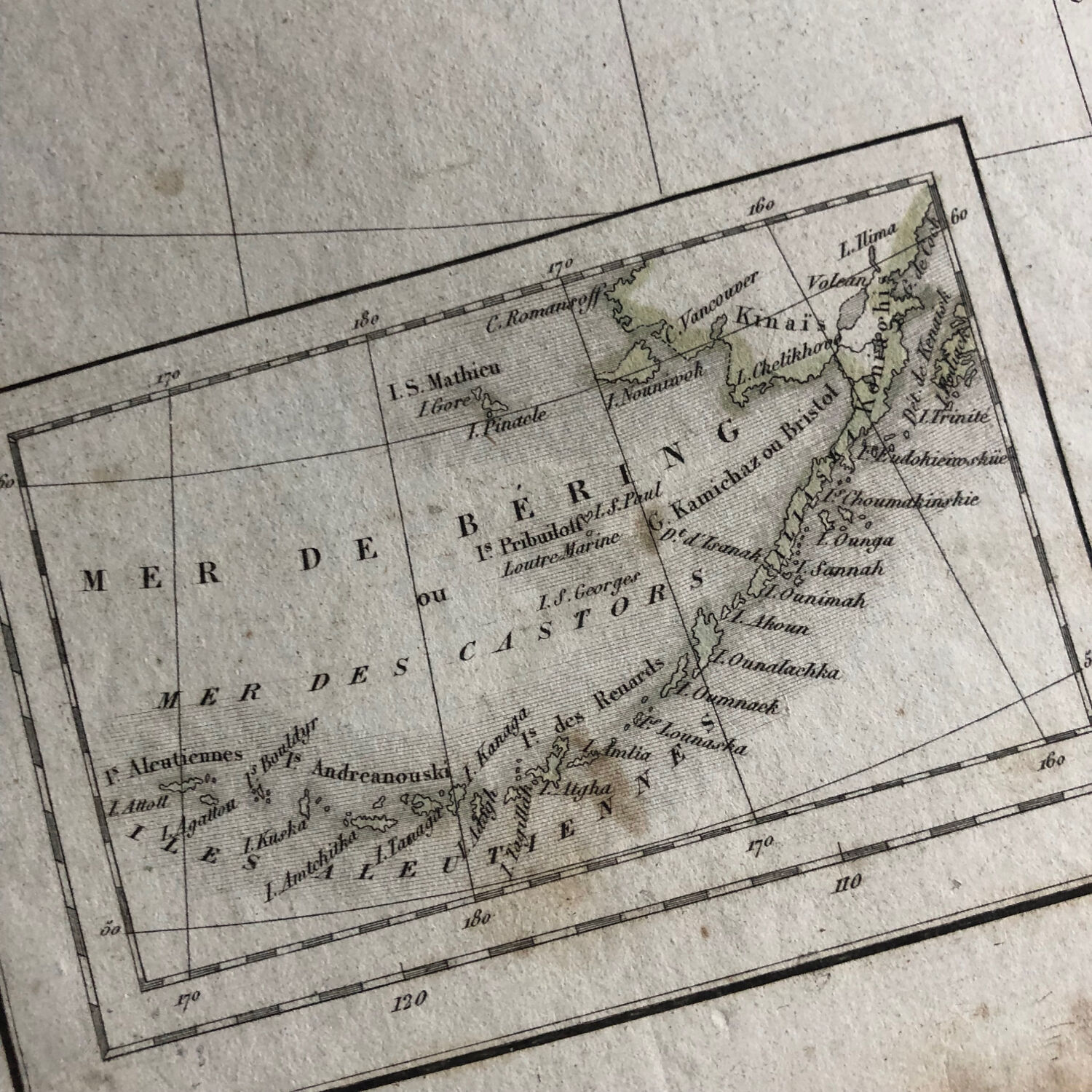 1838 - Map of North America United States Canada