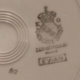 6 Lunéville plates 22 cm