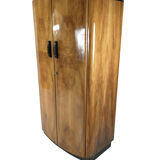 Art Deco Walnut Wardrobe by Jindřich Halabala for UP Závody, 1950s