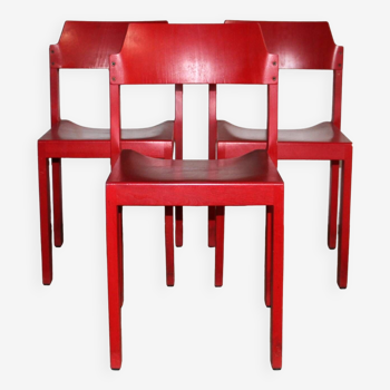 Set of 3 Canto chairs, Schlapp Möbel