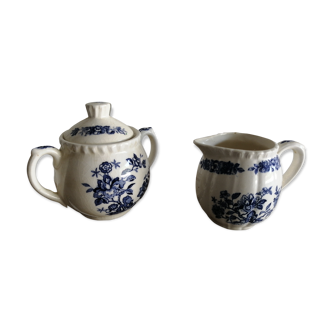 Ancient Japanese porcelain duo