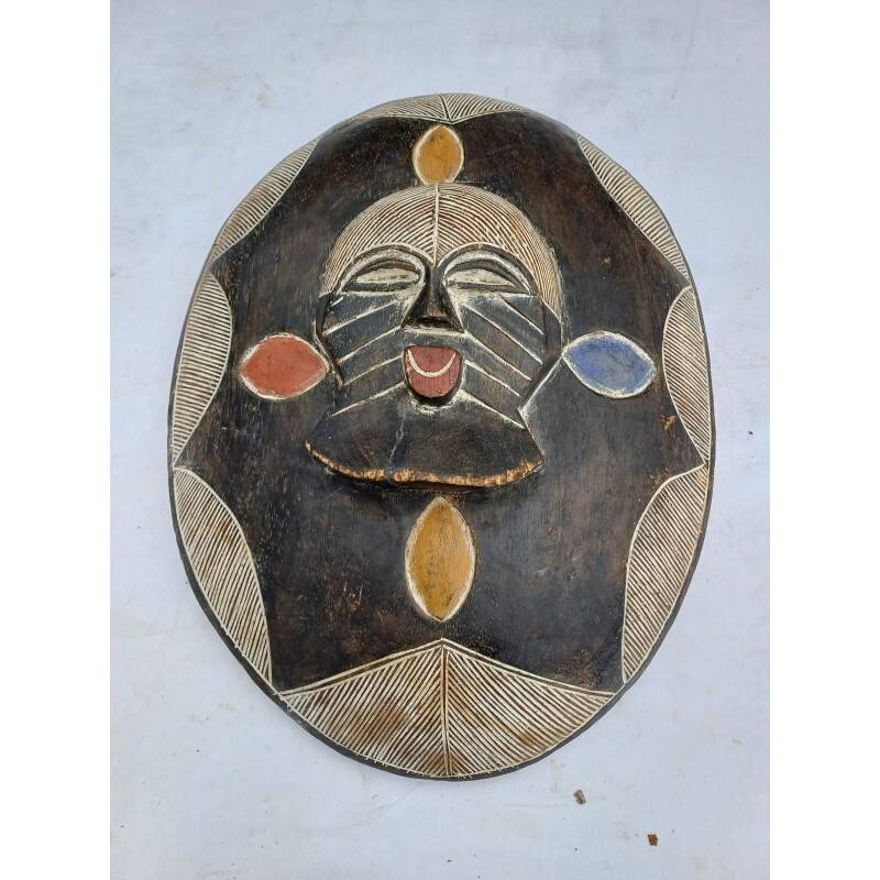African wooden shield