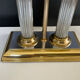 Hollywood Regency bouillotte lamp from the 1970s.