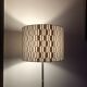 Fortress lampshade - vintage fabric