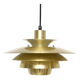 Lampe dorée, Danemark, années 1970