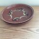 Flat terracotta plates