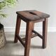 Tabouret d’atelier en bois