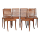 Suite de 6 chaises Mana par Thibault Desombre pour Socaline