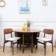 Lot de 2 chaises scandinaves en teck