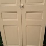 Paire de portes de placard anciennes