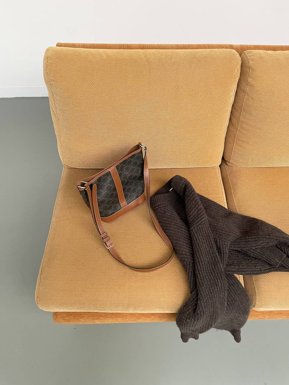 Jacques Charpentier 3-seater stainless steel sofa