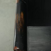 Black wooden chair / side chair in Chinese style