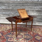 Table Liseuse In Marquetry Stamped Louis XV XVIII Century