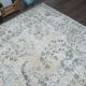 1970s Vintage Persian Handmade Wool Cotton Brown Area Rug 271x371