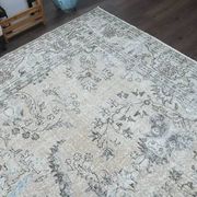 1970s Vintage Persian Handmade Wool Cotton Brown Area Rug 271x371