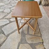 Vintage rattan coffee table