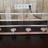 Aluminum wall coat holder