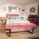 Paire de table de chevets en rotin 1960