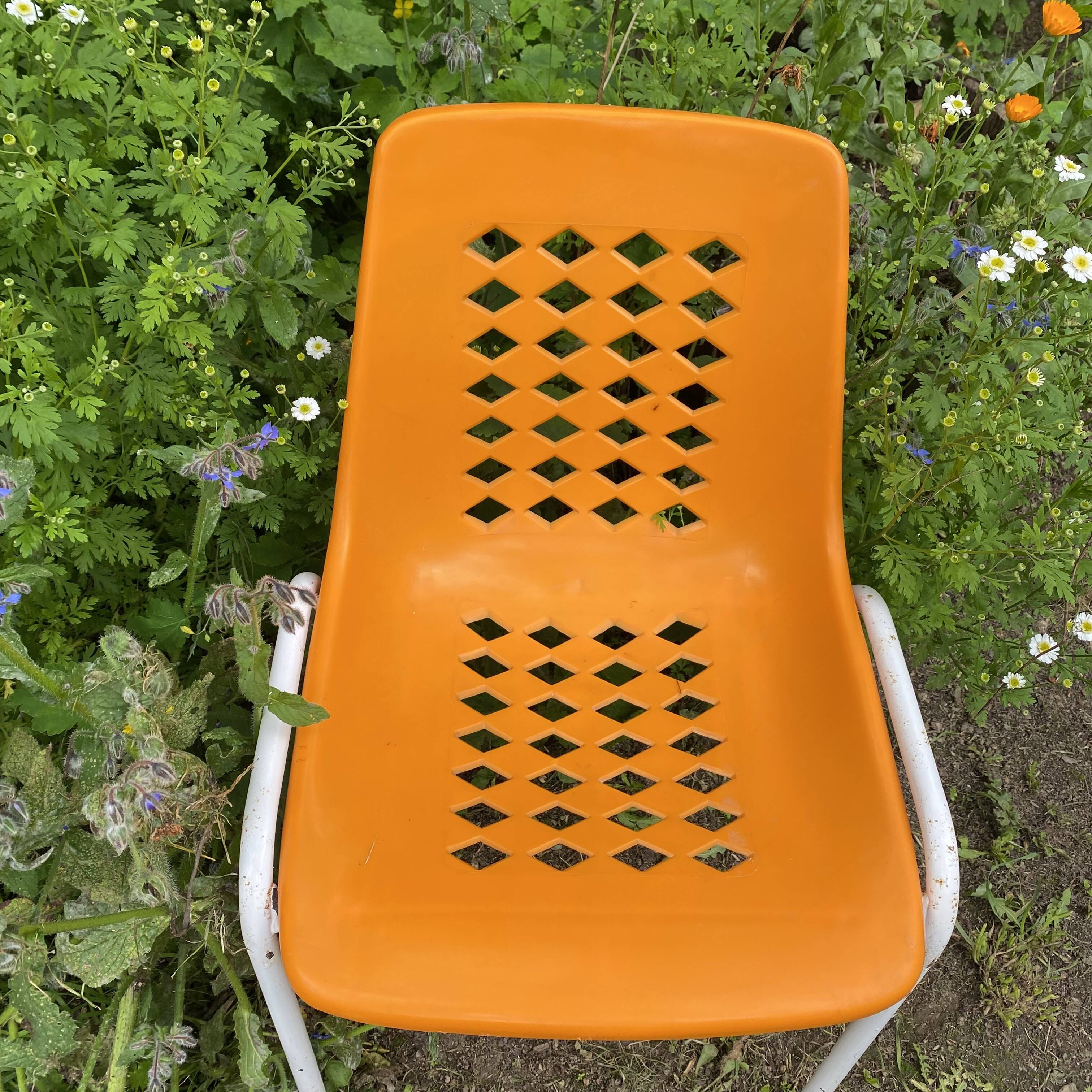 Bar terrace chairs, 70s