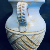 Vase Amphore 23cm style grec 1,4kg terre cuite récent