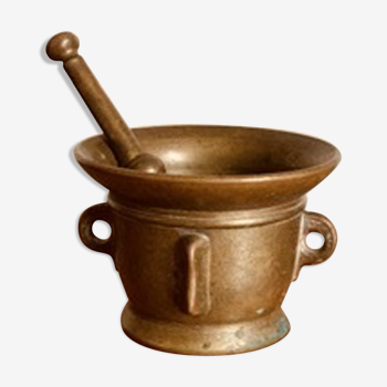 Mortar and pestle of ancient apothecary