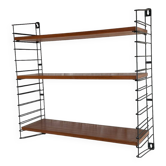 Scandinavian modular shelf Tomado Holland design metal and wood vintage 50's 60's