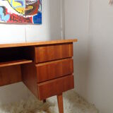 Vintage office of the 60s golden oak